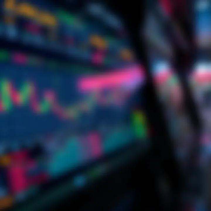 Cryptocurrency exchange interface showcasing trading features