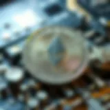 Visual representation of ETHW coin mechanics