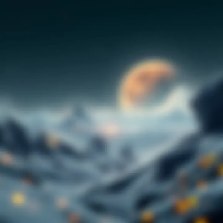 A futuristic landscape depicting the potential of Holo AI