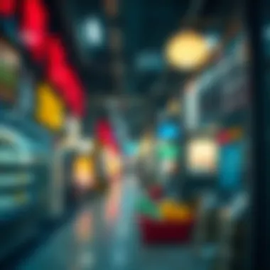 Visual representation of market factors influencing prices