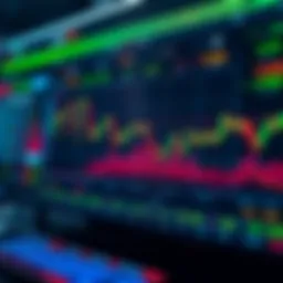 A digital interface showcasing various cryptocurrency trading options