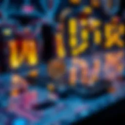 Conceptual illustration of smartphone mining