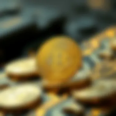 An abstract visualization representing technological advancements in cryptocurrency